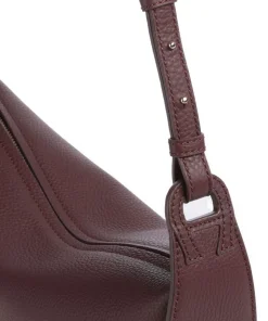 Eliza S Beuteltasche genarbtes Rindsleder wein