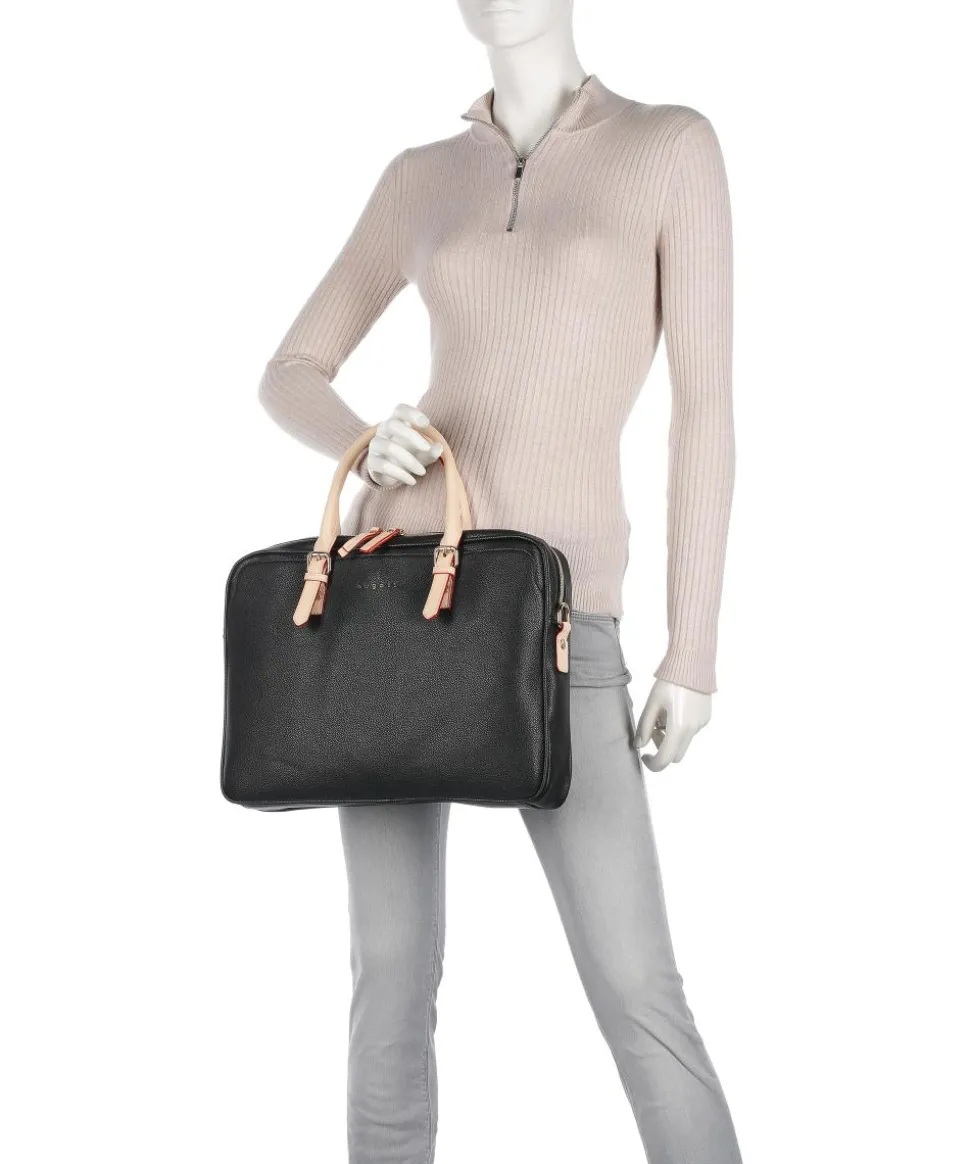 Ella Aktentasche 15″ Lederimitat schwarz