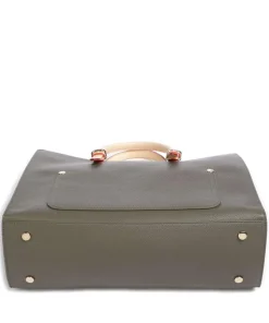 Ella Handtasche Lederimitat olivgrün