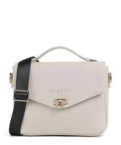 Ella Handtasche Lederimitat beige