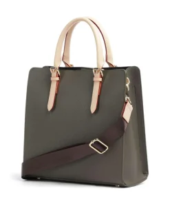 Ella Handtasche Lederimitat olivgrün