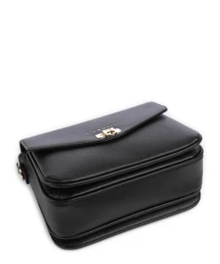 Ella Handtasche Lederimitat schwarz