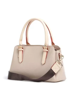 Ella Handtasche Lederimitat beige