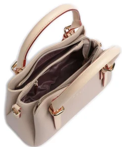 Ella Handtasche Lederimitat beige