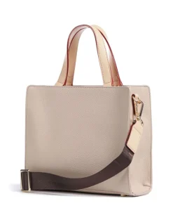 Ella Handtasche Lederimitat beige