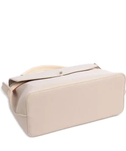 Ella Handtasche Lederimitat beige