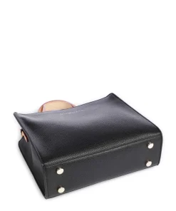 Ella Handtasche Lederimitat schwarz