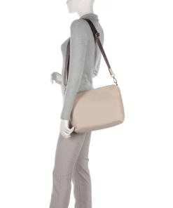 Ella Shopper Lederimitat beige