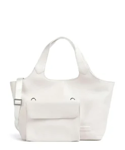 Elsa Handtasche 13″ genarbtes Rindsleder weiß