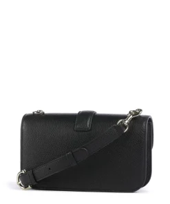 Elsa XS Umhängetasche genarbtes Rindsleder schwarz