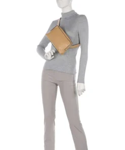 Elvira Lamb SF Verna Gürteltasche fein genarbtes Leder beige