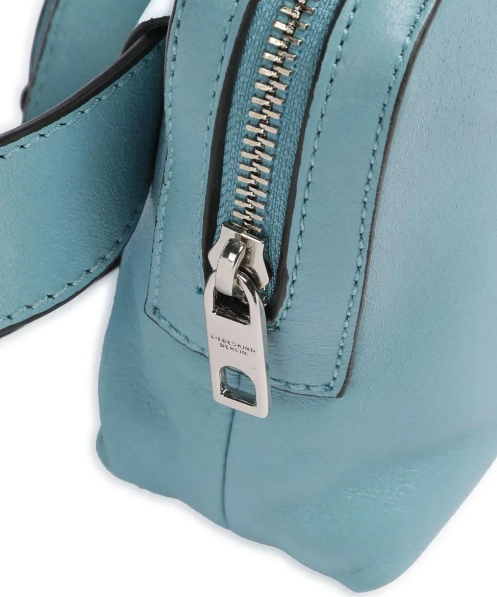 Elvira Lamb SF Verna Gürteltasche fein genarbtes Leder petrol