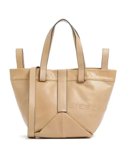 Elvira Lamb SF Verna S Handtasche fein genarbtes Leder beige