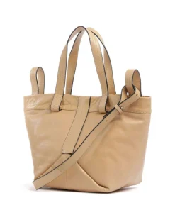 Elvira Lamb SF Verna S Handtasche fein genarbtes Leder beige