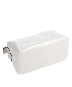 Elvira Paper Touch Crinkle S Umhängetasche fein genarbtes Leder weiß