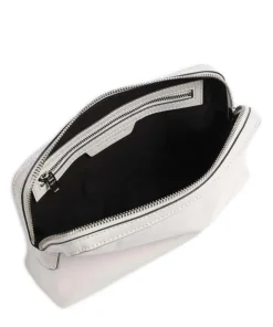 Elvira Paper Touch Crinkle Gürteltasche fein genarbtes Leder weiß