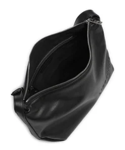 Elvira Sheep Natural M Umhängetasche Schafsleder schwarz