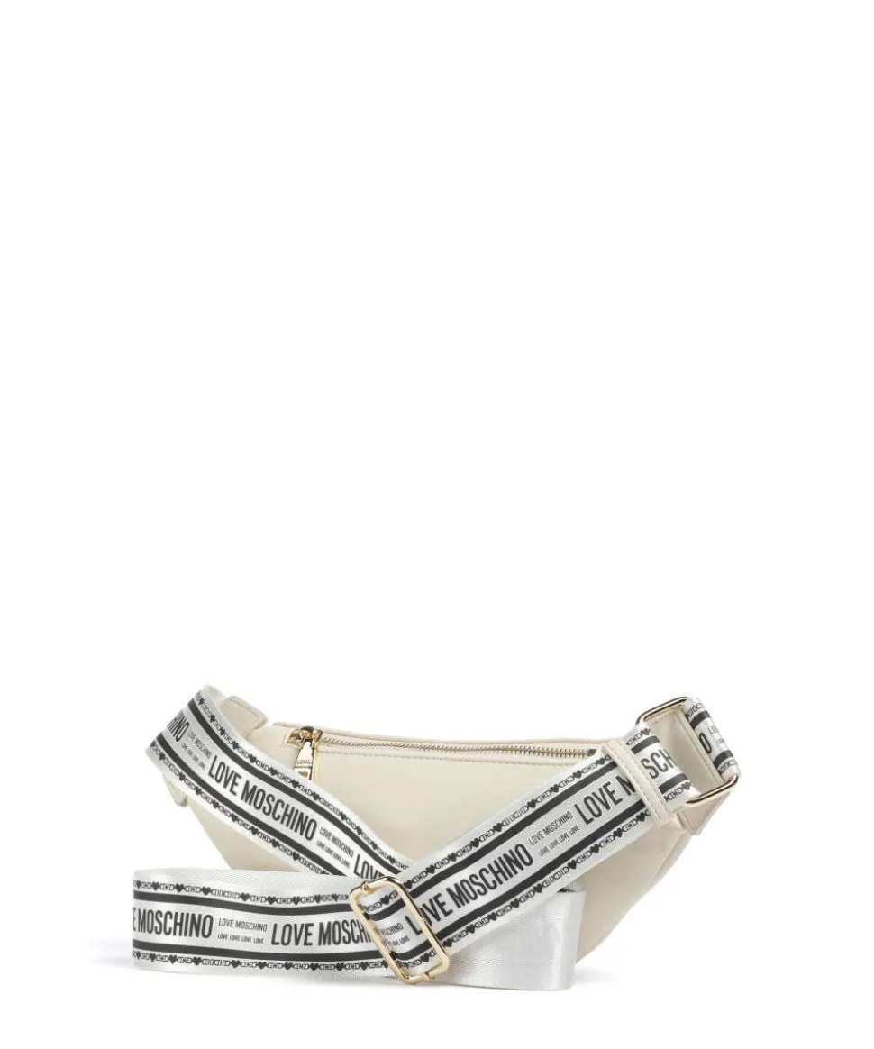 Ember Gürteltasche Lederimitat elfenbein