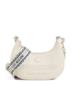 Ember Umhängetasche Lederimitat elfenbein