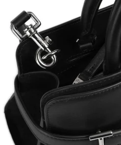 Emilie Handtasche fein genarbtes Rindsleder schwarz