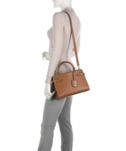 Emilie Handtasche genarbtes Rindsleder tan