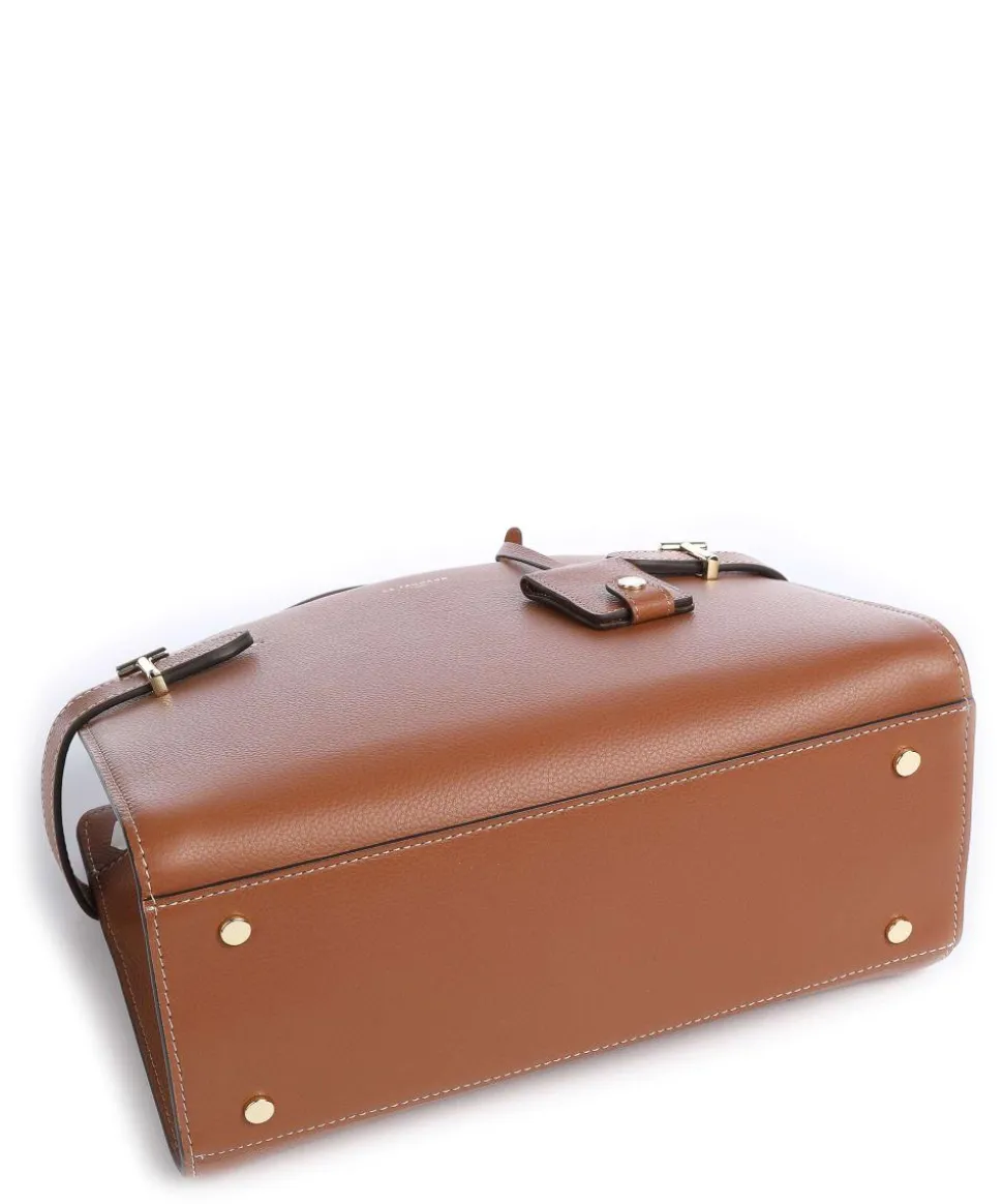 Emilie Handtasche genarbtes Rindsleder tan