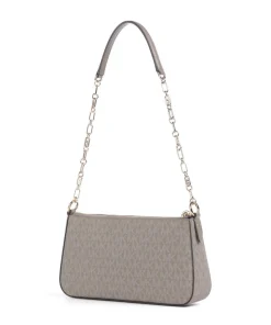 Empire Medium Schultertasche Lederimitat taupe