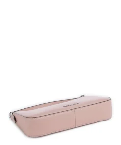 Empire Schultertasche fein genarbtes Leder rosa