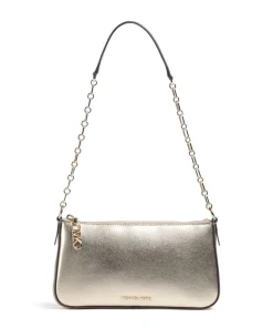 Empire Schultertasche Rindsleder gold