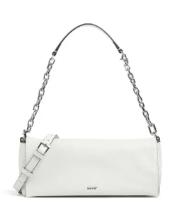 Epson Mila Schultertasche genarbtes Rindsleder elfenbein