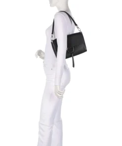 Epson Temi Schultertasche genarbtes Rindsleder schwarz