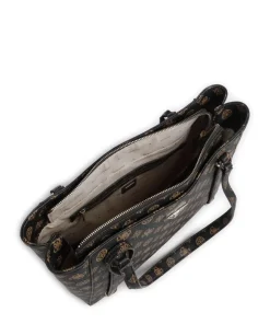 Erica Eco Shopper Lederimitat dunkelbraun