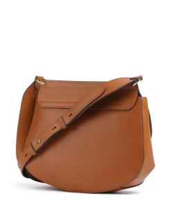 Erica Umhängetasche fein genarbtes Rindsleder cognac