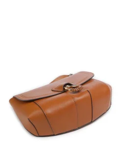 Erica Umhängetasche fein genarbtes Rindsleder cognac