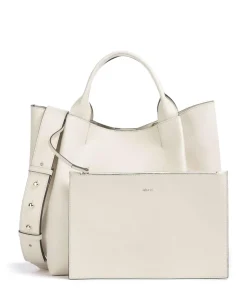 Erson Essential Handtasche Leder creme