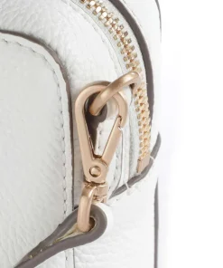 Estate Casta Umhängetasche genarbtes Leder weiß