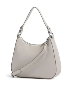 Estate Loreen Beuteltasche genarbtes Leder hellgrau