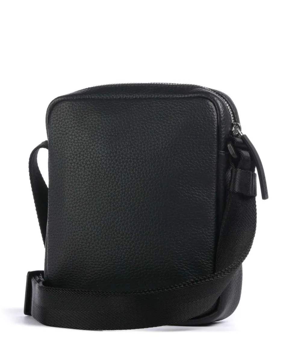 Ethon 2.0 Umhängetasche Lederimitat schwarz