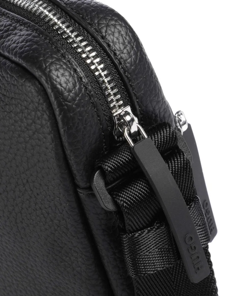 Ethon 2.0 Umhängetasche Lederimitat schwarz