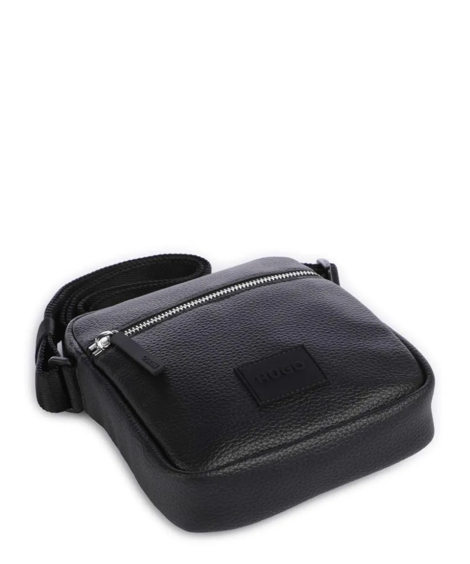 Ethon 2.0 Umhängetasche Lederimitat schwarz