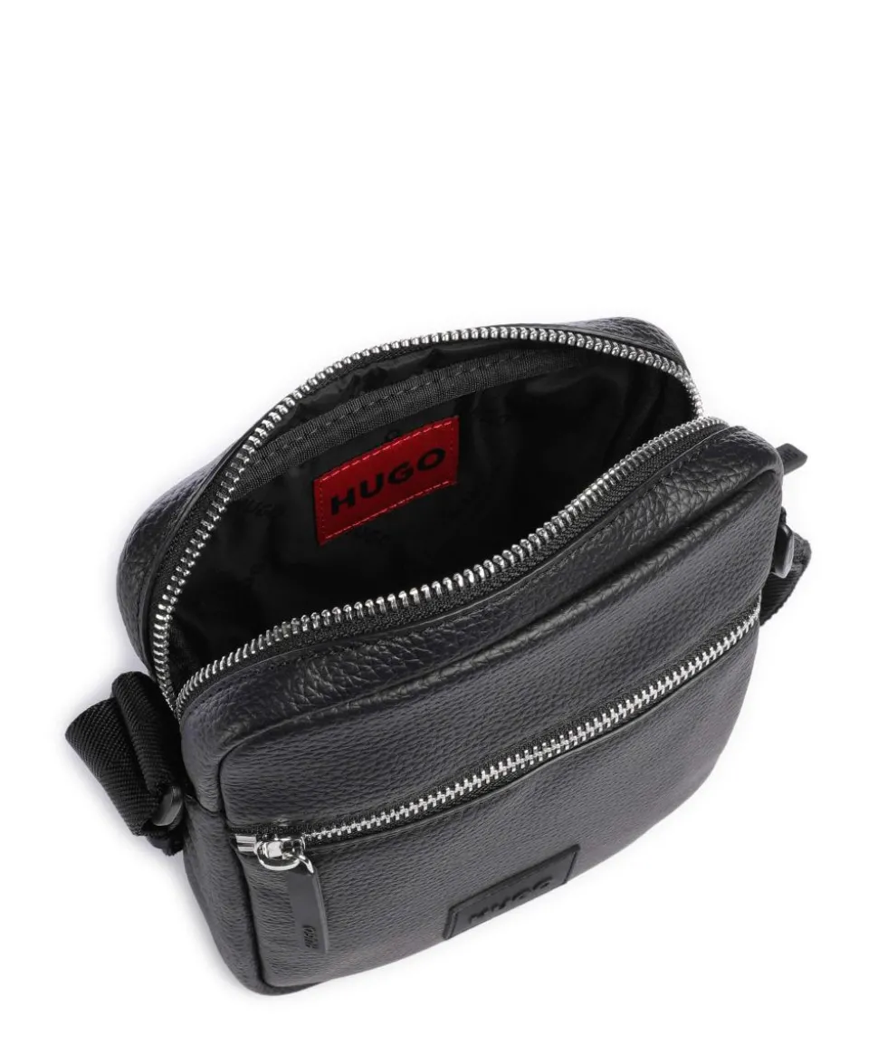 Ethon 2.0 Umhängetasche Lederimitat schwarz