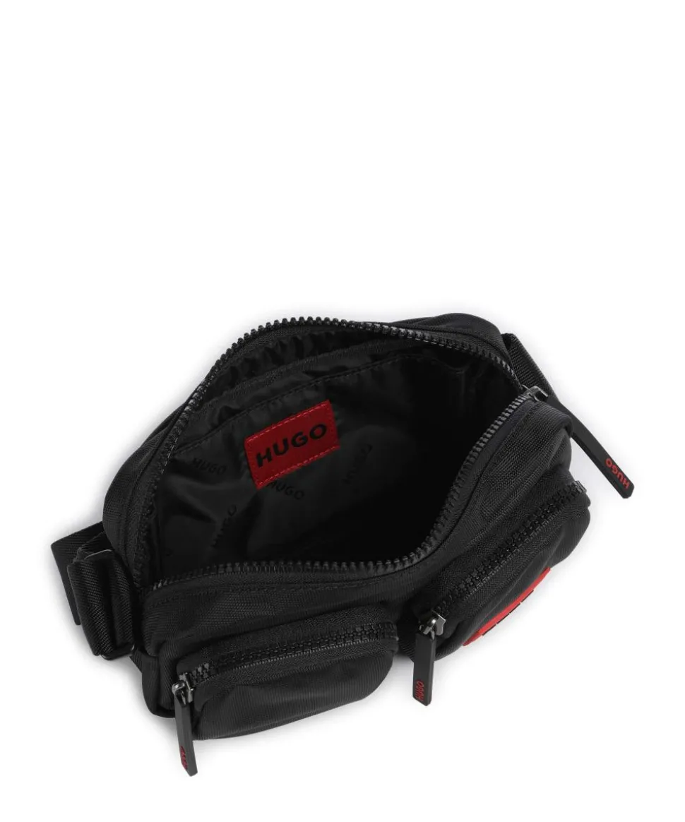 Ethon 3.0 Umhängetasche recyceltes Polyester schwarz