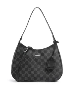 Euphoria Schultertasche Lederimitat schwarz