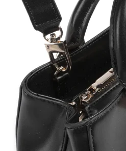 Evelune Handtasche Lederimitat schwarz