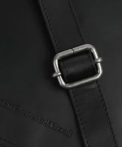 Everglades Umhängetasche Pull-Up Rindsleder schwarz