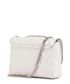 Everlee Schultertasche Lederimitat creme