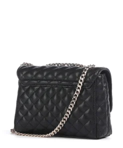 Everlee Schultertasche Lederimitat schwarz