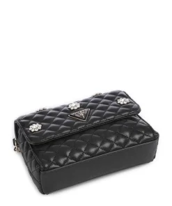 Everlee Schultertasche Lederimitat schwarz