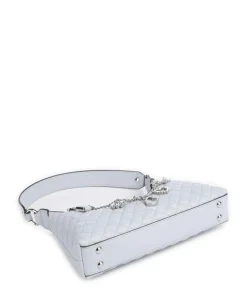 Everlee Schultertasche Lederimitat hellblau