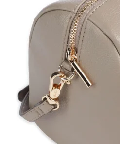 Evrim S Handtasche Lederimitat taupe